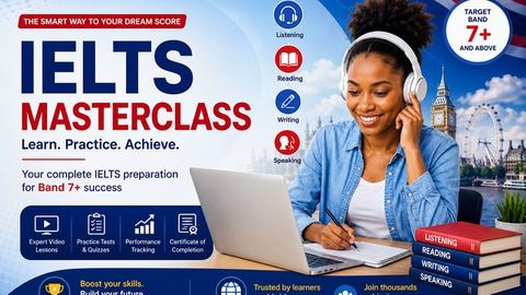 IELTS Masterclass course cover