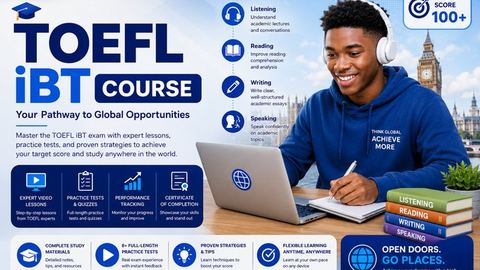 TOEFL iBT Complete Course course cover